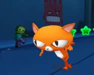 Angry cat run zombies alley jtkok ingyen