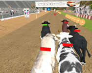 Angry bull racing llatos HTML5 jtk