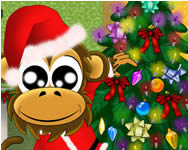 llatos - Christmas monkey