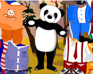 Panda dress up jtk