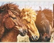 Jigsaw puzzle horses edition llatos HTML5 jtk