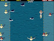 Sharks vs swimmers llatos jtkok