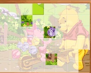 Sort My Tiles Pooh and Piglet online jtk