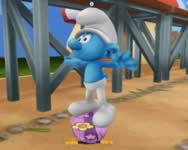 The smurfs skate rush llatos ingyen jtk